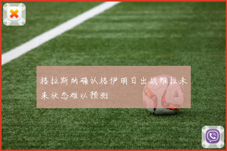格拉斯纳确认格伊明日出战维拉未来状态难以预测