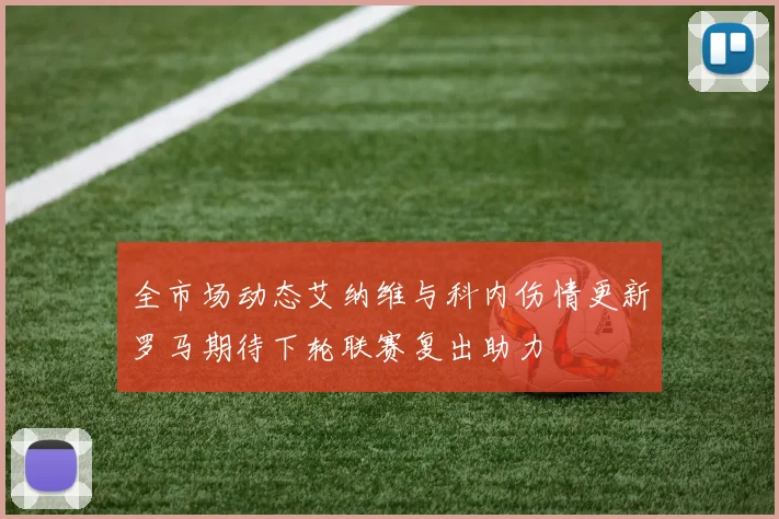 全市场动态艾纳维与科内伤情更新罗马期待下轮联赛复出助力